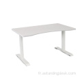 Ergonomic Sit debout assis bureau de bureau blanc